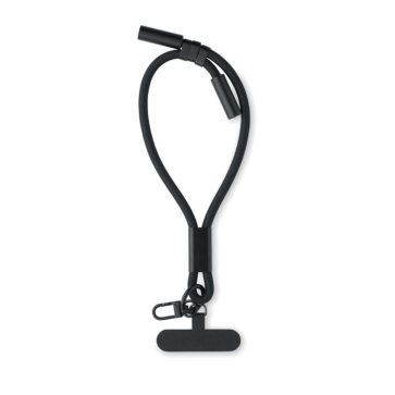 60W Charging Wristband with Phone Holder and Key Clip