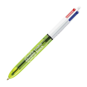 4 Colours Fluo Ballpen