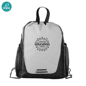 Recycled Pocketed Drawstring Bag (10L)