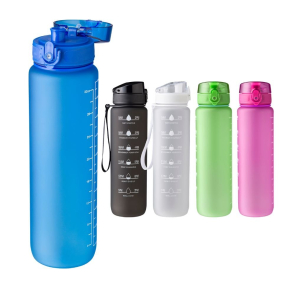 Bottle with Time Markings 1L